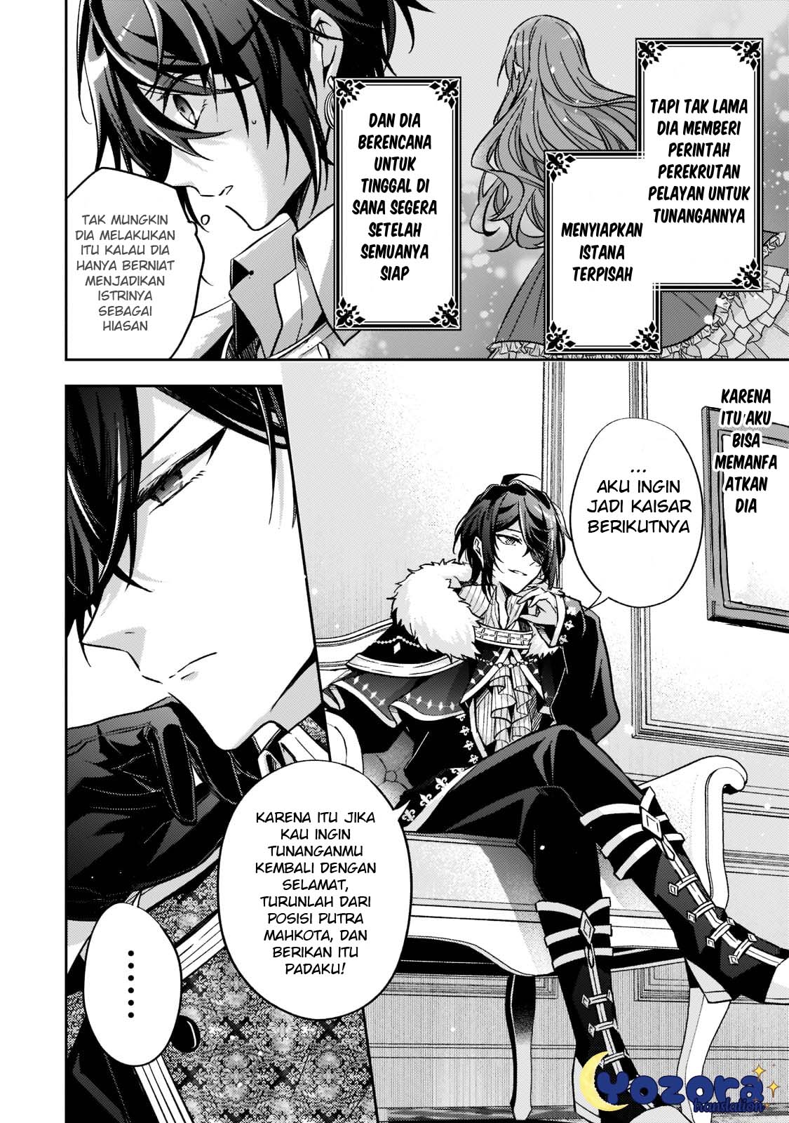 Loop 7-kaime no Akuyaku Reijou wa, Moto Tekikoku de Jiyuu Kimama na Hanayome Seikatsu wo Mankitsu suru Chapter 14 - halaman 5