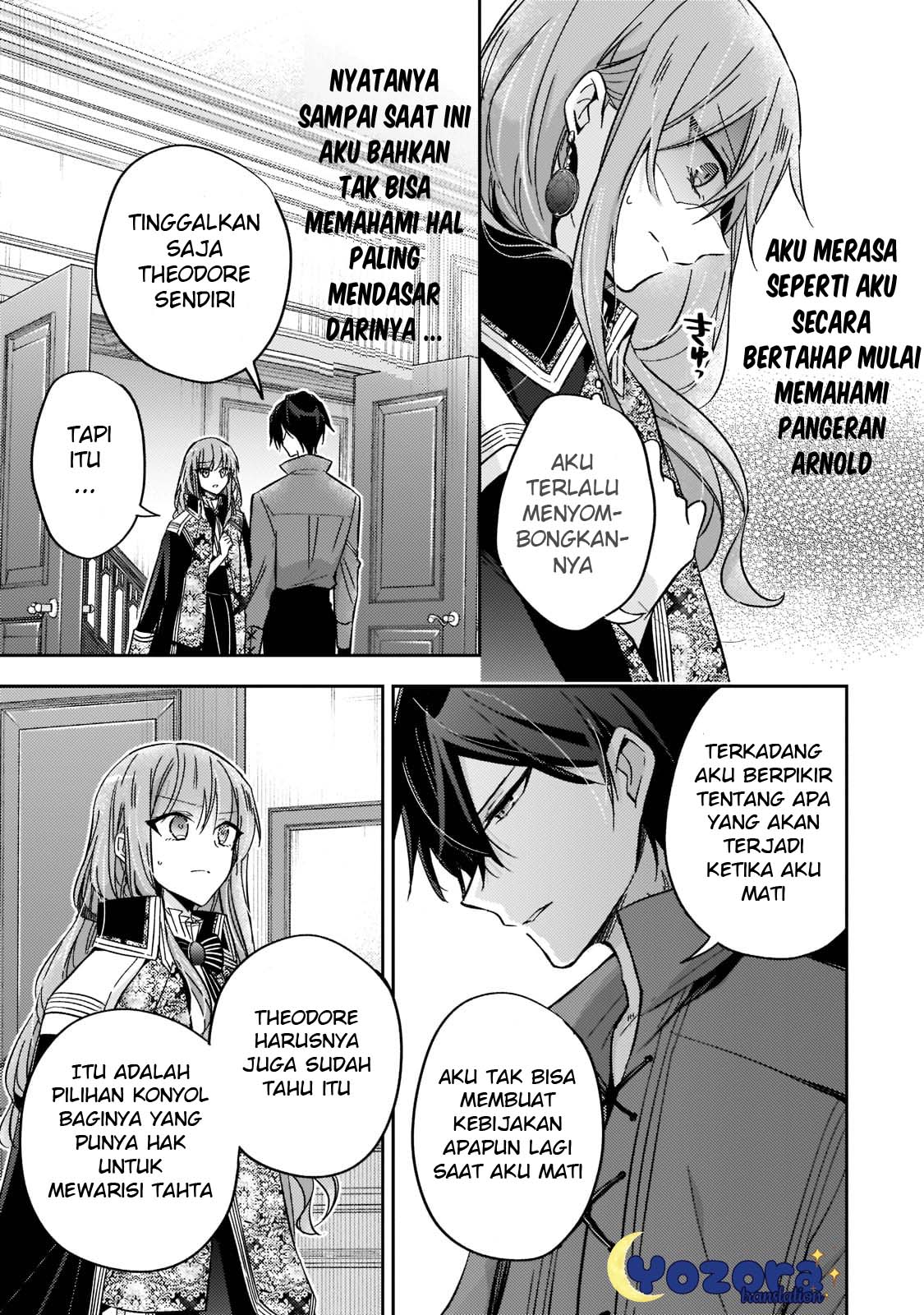Loop 7-kaime no Akuyaku Reijou wa, Moto Tekikoku de Jiyuu Kimama na Hanayome Seikatsu wo Mankitsu suru Chapter 15 - halaman 22