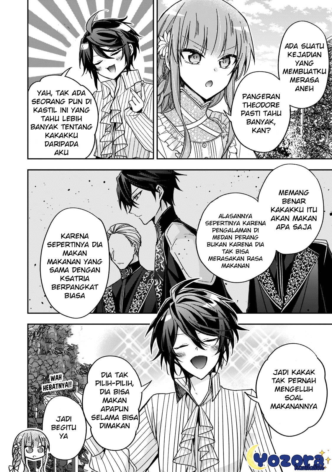 Loop 7-kaime no Akuyaku Reijou wa, Moto Tekikoku de Jiyuu Kimama na Hanayome Seikatsu wo Mankitsu suru Chapter 17.5 - halaman 3