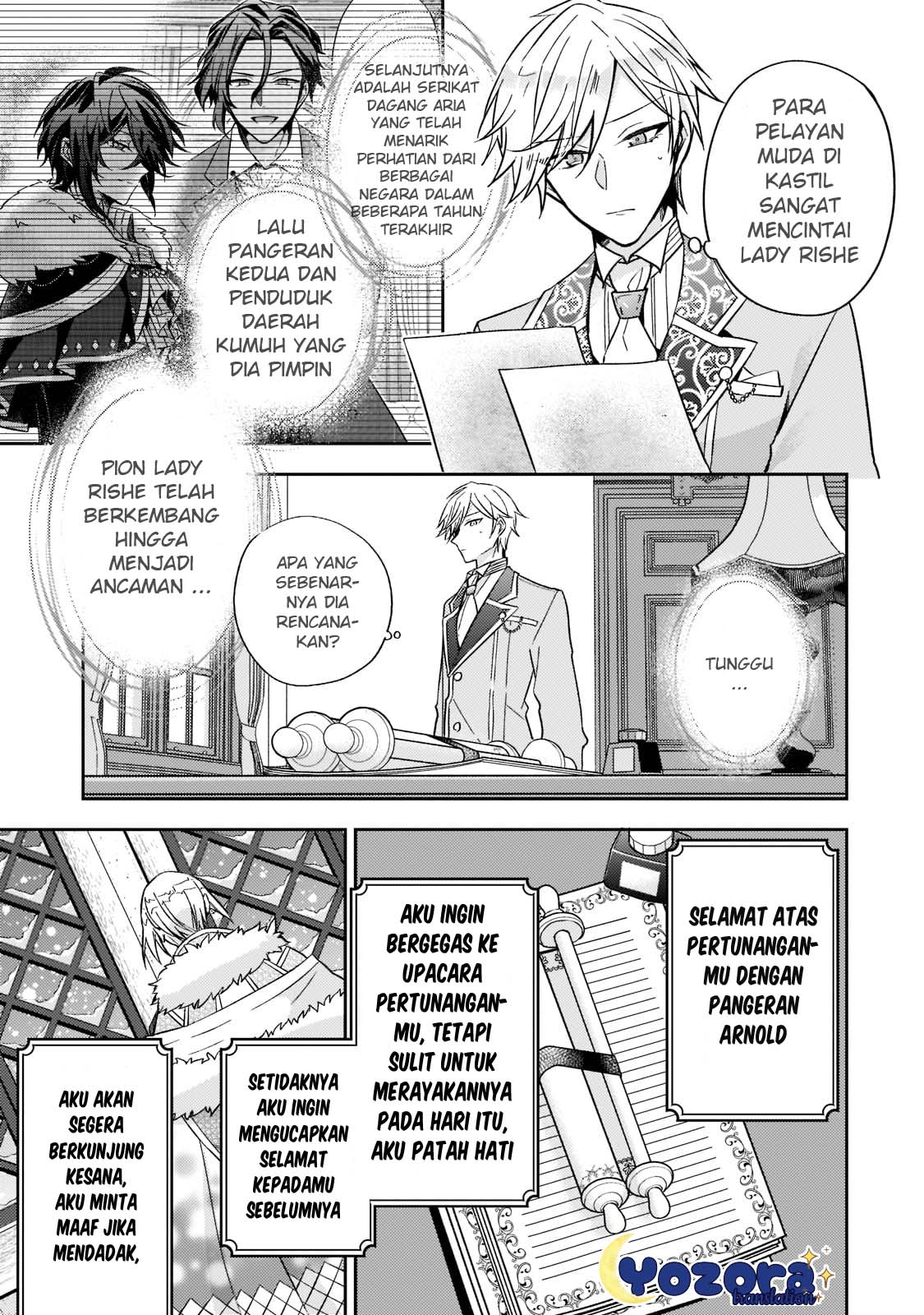 Loop 7-kaime no Akuyaku Reijou wa, Moto Tekikoku de Jiyuu Kimama na Hanayome Seikatsu wo Mankitsu suru Chapter 17 - halaman 32