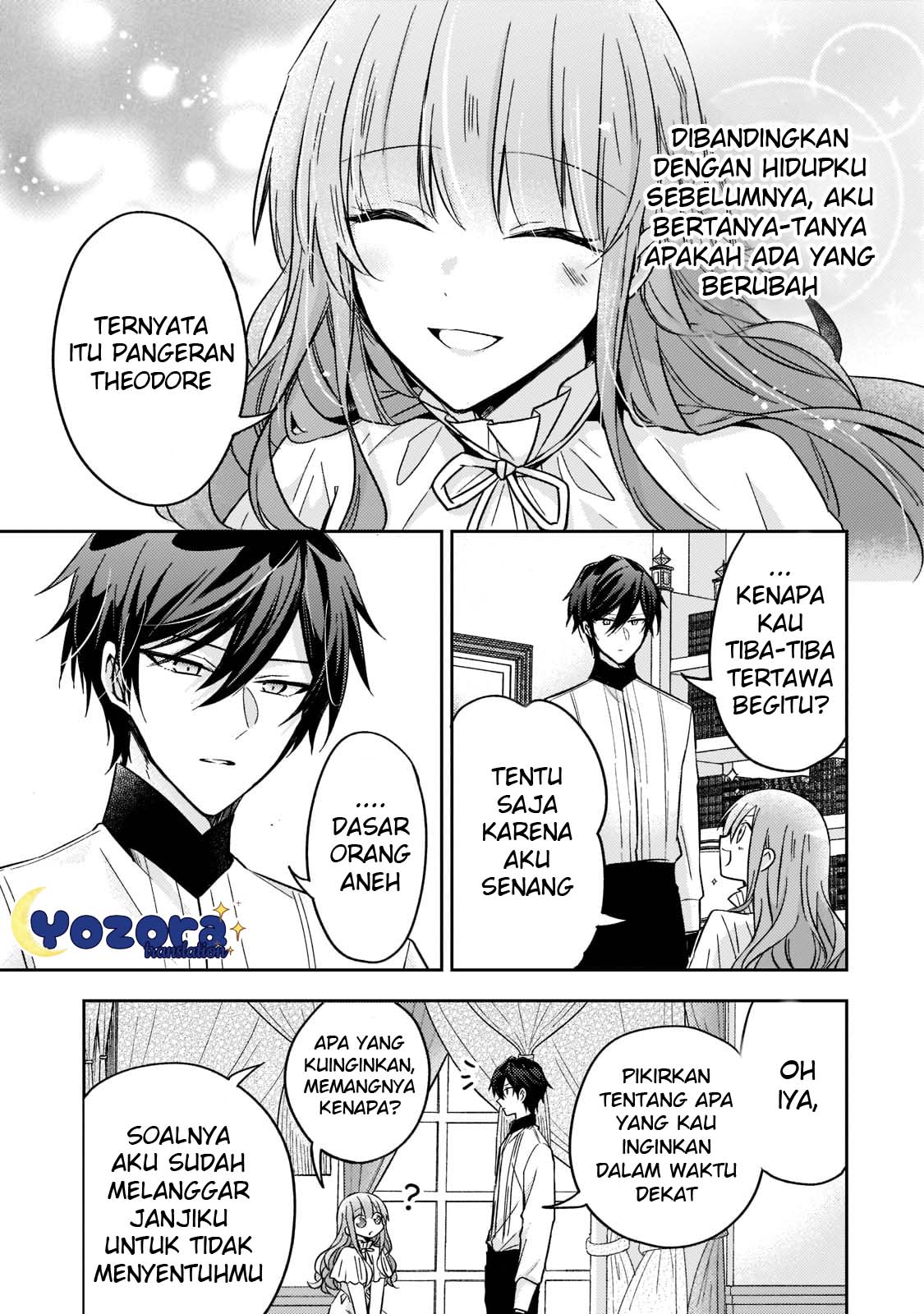 Loop 7-kaime no Akuyaku Reijou wa, Moto Tekikoku de Jiyuu Kimama na Hanayome Seikatsu wo Mankitsu suru Chapter 17 - halaman 6