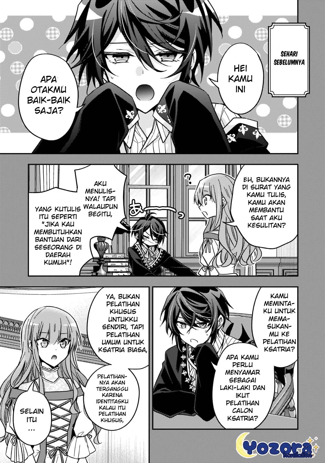 Loop 7-kaime no Akuyaku Reijou wa, Moto Tekikoku de Jiyuu Kimama na Hanayome Seikatsu wo Mankitsu suru Chapter 18 - halaman 4