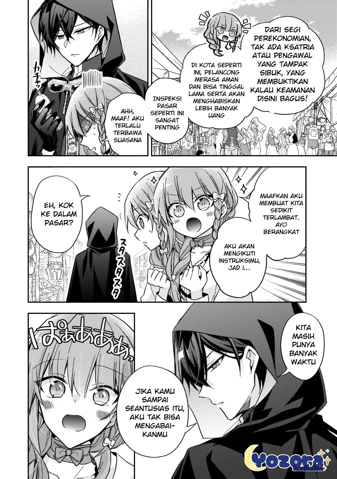 Loop 7-kaime no Akuyaku Reijou wa, Moto Tekikoku de Jiyuu Kimama na Hanayome Seikatsu wo Mankitsu suru Chapter 19 - halaman 5
