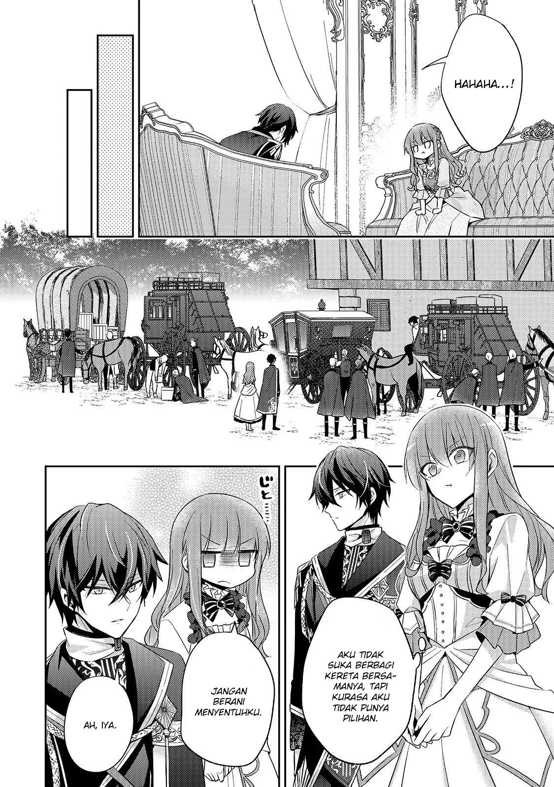 Loop 7-kaime no Akuyaku Reijou wa, Moto Tekikoku de Jiyuu Kimama na Hanayome Seikatsu wo Mankitsu suru Chapter 2 - halaman 17