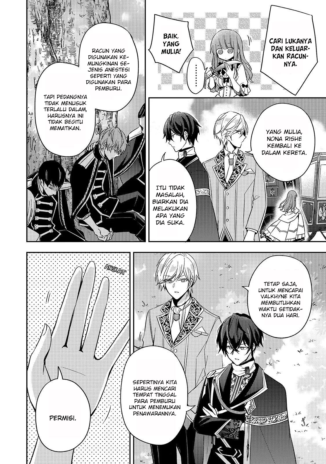 Loop 7-kaime no Akuyaku Reijou wa, Moto Tekikoku de Jiyuu Kimama na Hanayome Seikatsu wo Mankitsu suru Chapter 2 - halaman 31