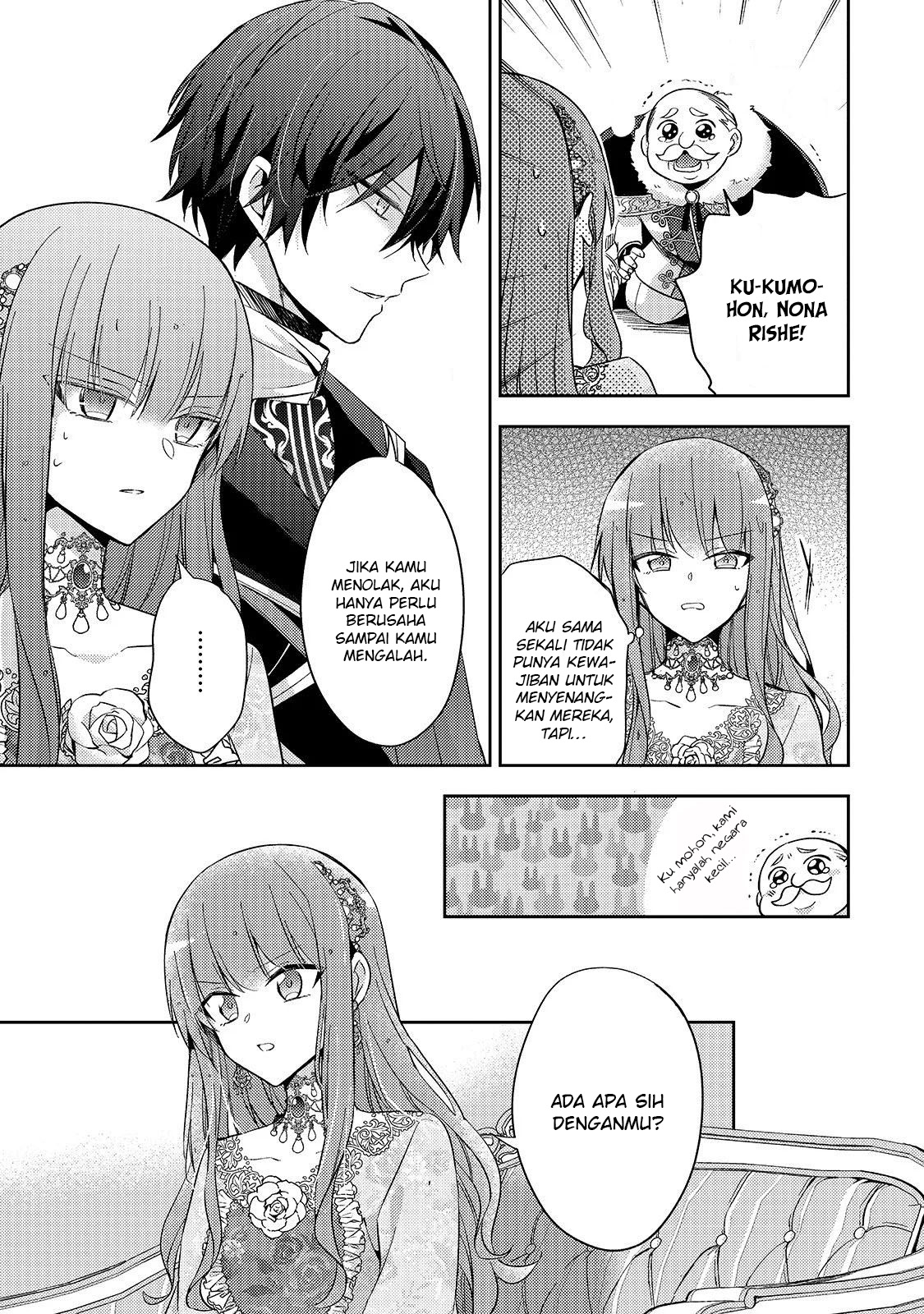 Loop 7-kaime no Akuyaku Reijou wa, Moto Tekikoku de Jiyuu Kimama na Hanayome Seikatsu wo Mankitsu suru Chapter 2 - halaman 8