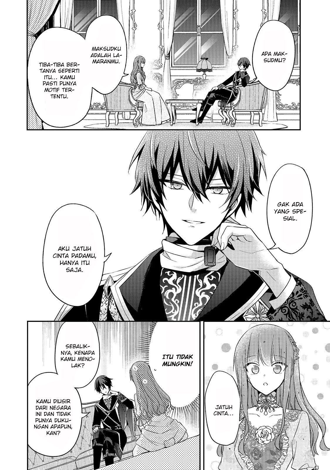 Loop 7-kaime no Akuyaku Reijou wa, Moto Tekikoku de Jiyuu Kimama na Hanayome Seikatsu wo Mankitsu suru Chapter 2 - halaman 9