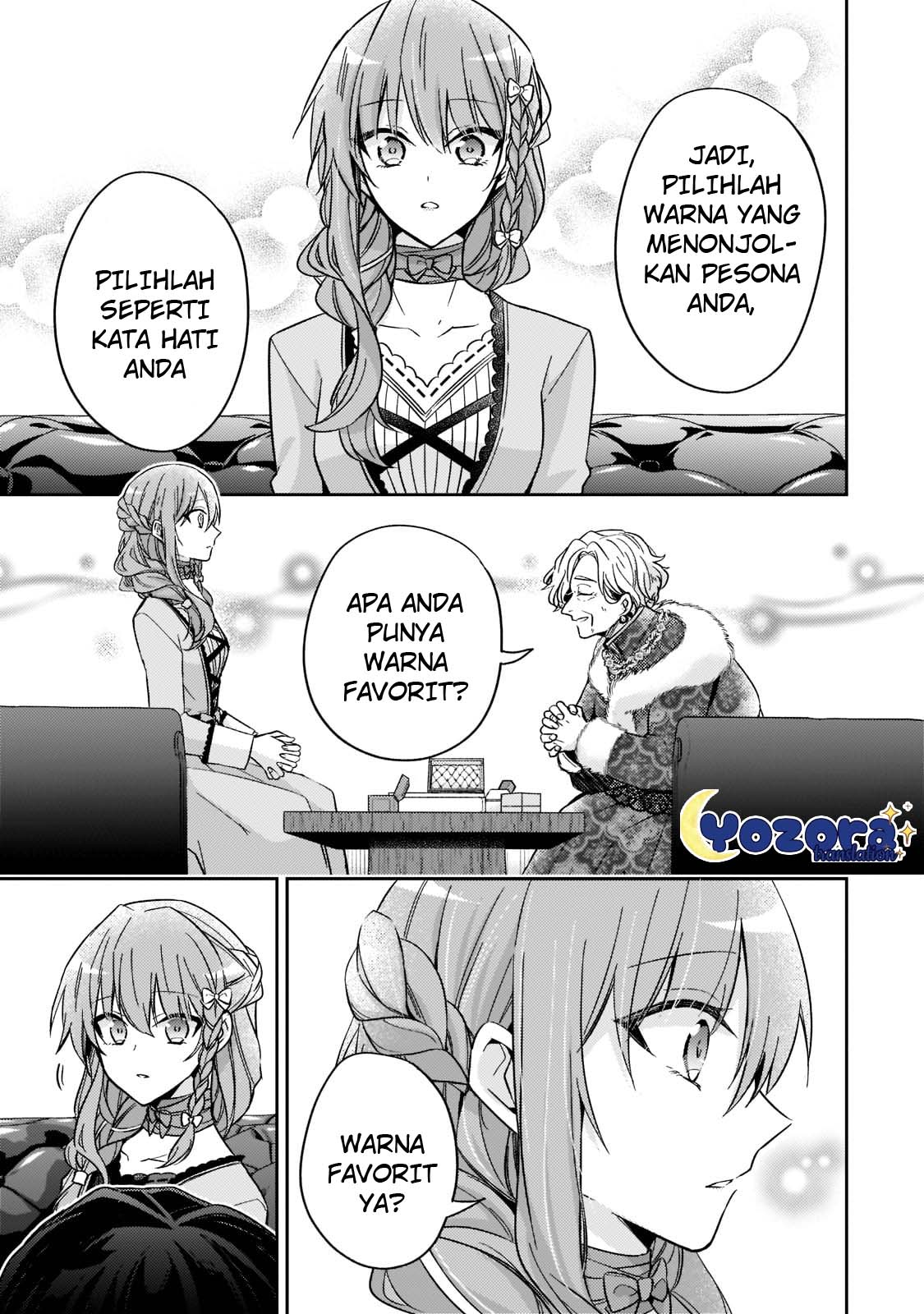 Loop 7-kaime no Akuyaku Reijou wa, Moto Tekikoku de Jiyuu Kimama na Hanayome Seikatsu wo Mankitsu suru Chapter 20 - halaman 4
