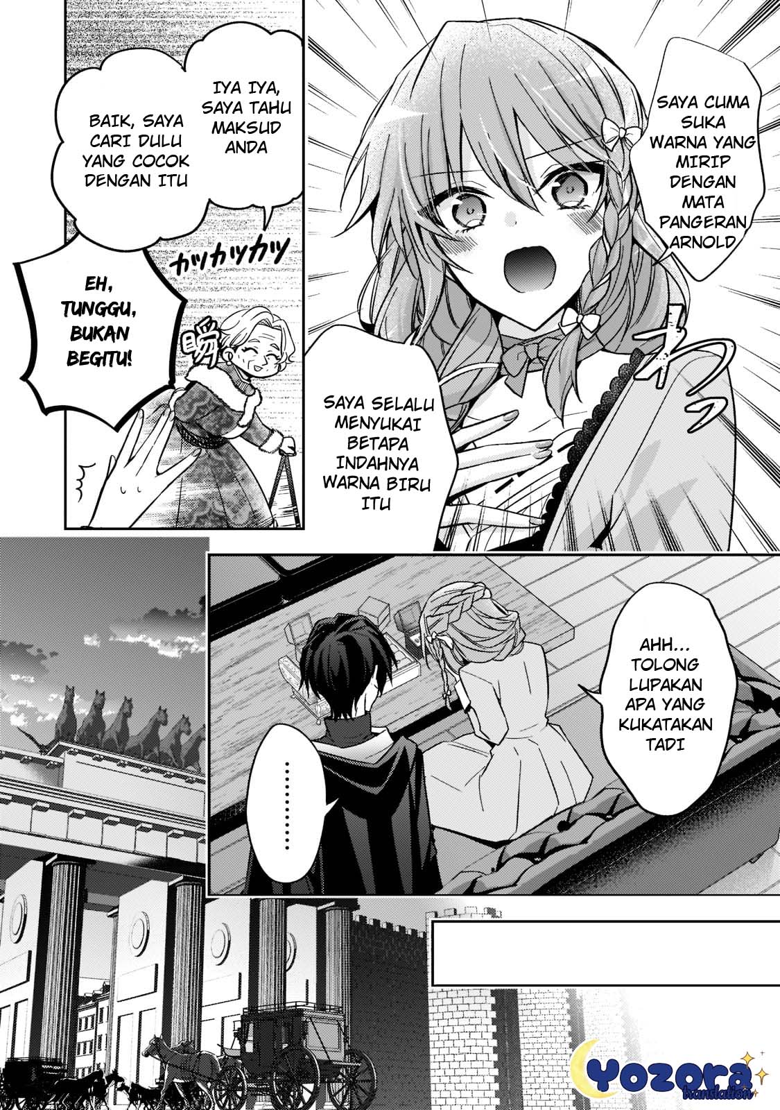 Loop 7-kaime no Akuyaku Reijou wa, Moto Tekikoku de Jiyuu Kimama na Hanayome Seikatsu wo Mankitsu suru Chapter 20 - halaman 9