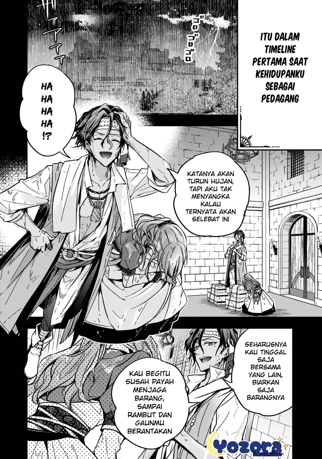 Loop 7-kaime no Akuyaku Reijou wa, Moto Tekikoku de Jiyuu Kimama na Hanayome Seikatsu wo Mankitsu suru Chapter 21 - halaman 3
