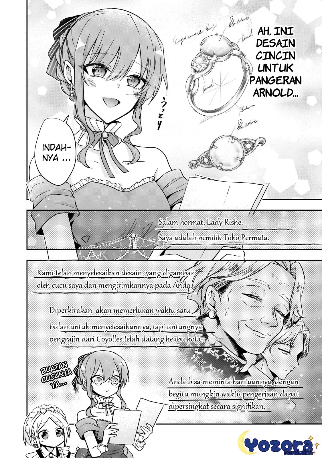 Loop 7-kaime no Akuyaku Reijou wa, Moto Tekikoku de Jiyuu Kimama na Hanayome Seikatsu wo Mankitsu suru Chapter 22 - halaman 19