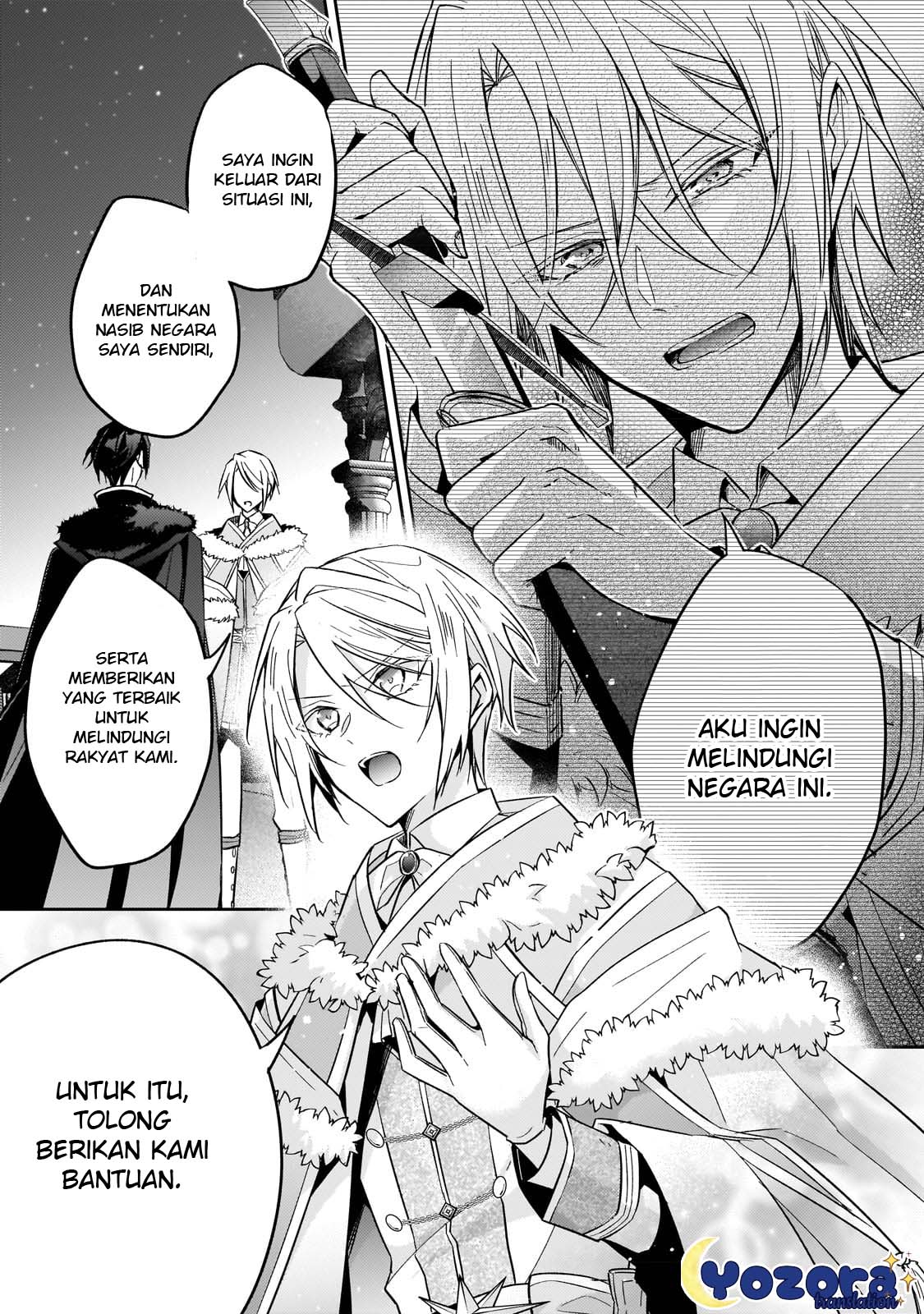 Loop 7-kaime no Akuyaku Reijou wa, Moto Tekikoku de Jiyuu Kimama na Hanayome Seikatsu wo Mankitsu suru Chapter 23 - halaman 12