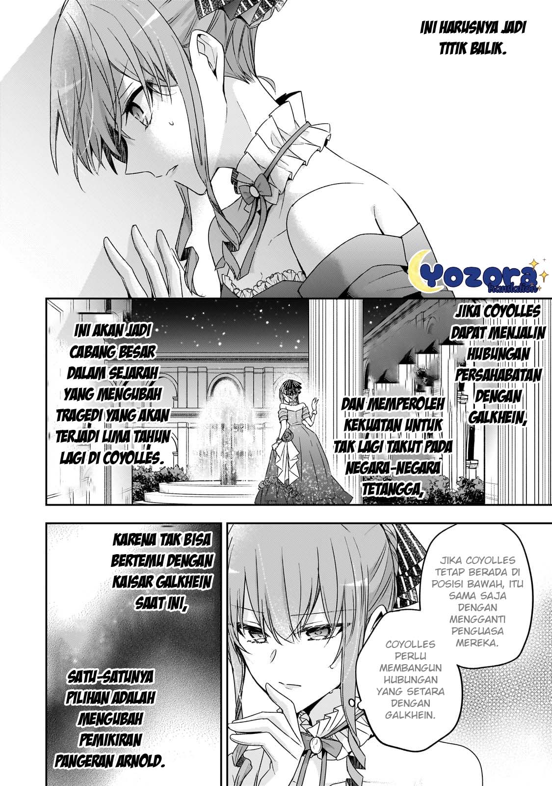 Loop 7-kaime no Akuyaku Reijou wa, Moto Tekikoku de Jiyuu Kimama na Hanayome Seikatsu wo Mankitsu suru Chapter 23 - halaman 25