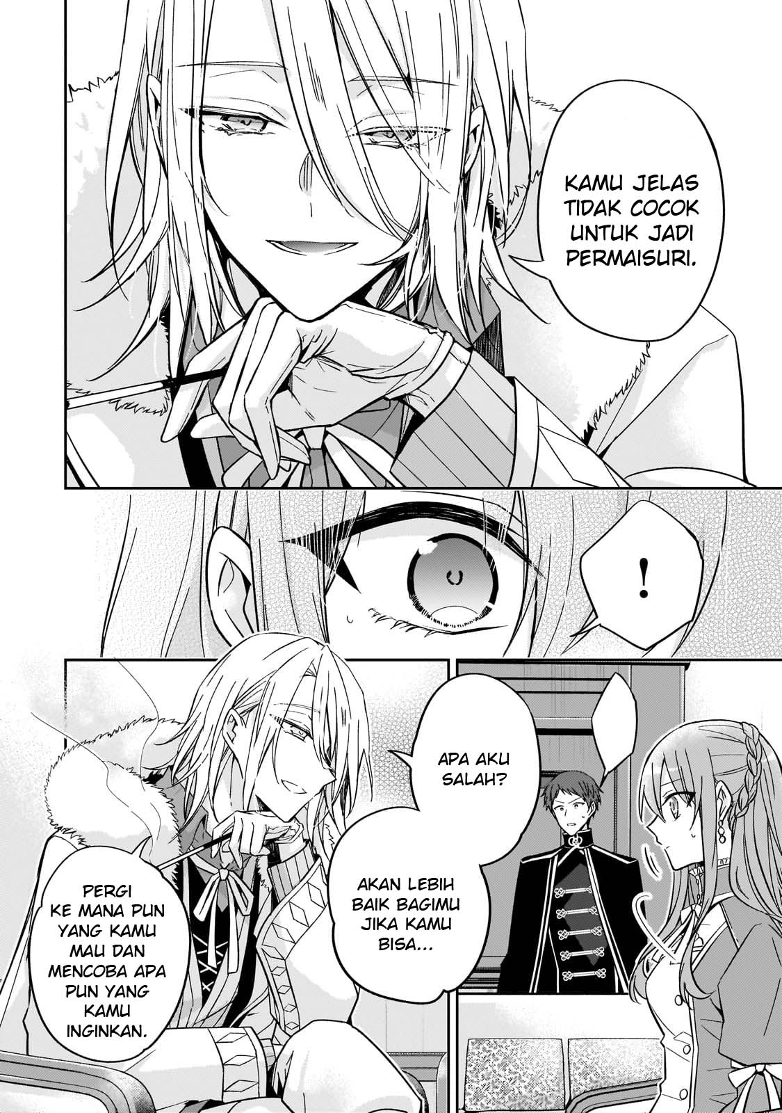 Loop 7-kaime no Akuyaku Reijou wa, Moto Tekikoku de Jiyuu Kimama na Hanayome Seikatsu wo Mankitsu suru Chapter 24 - halaman 33