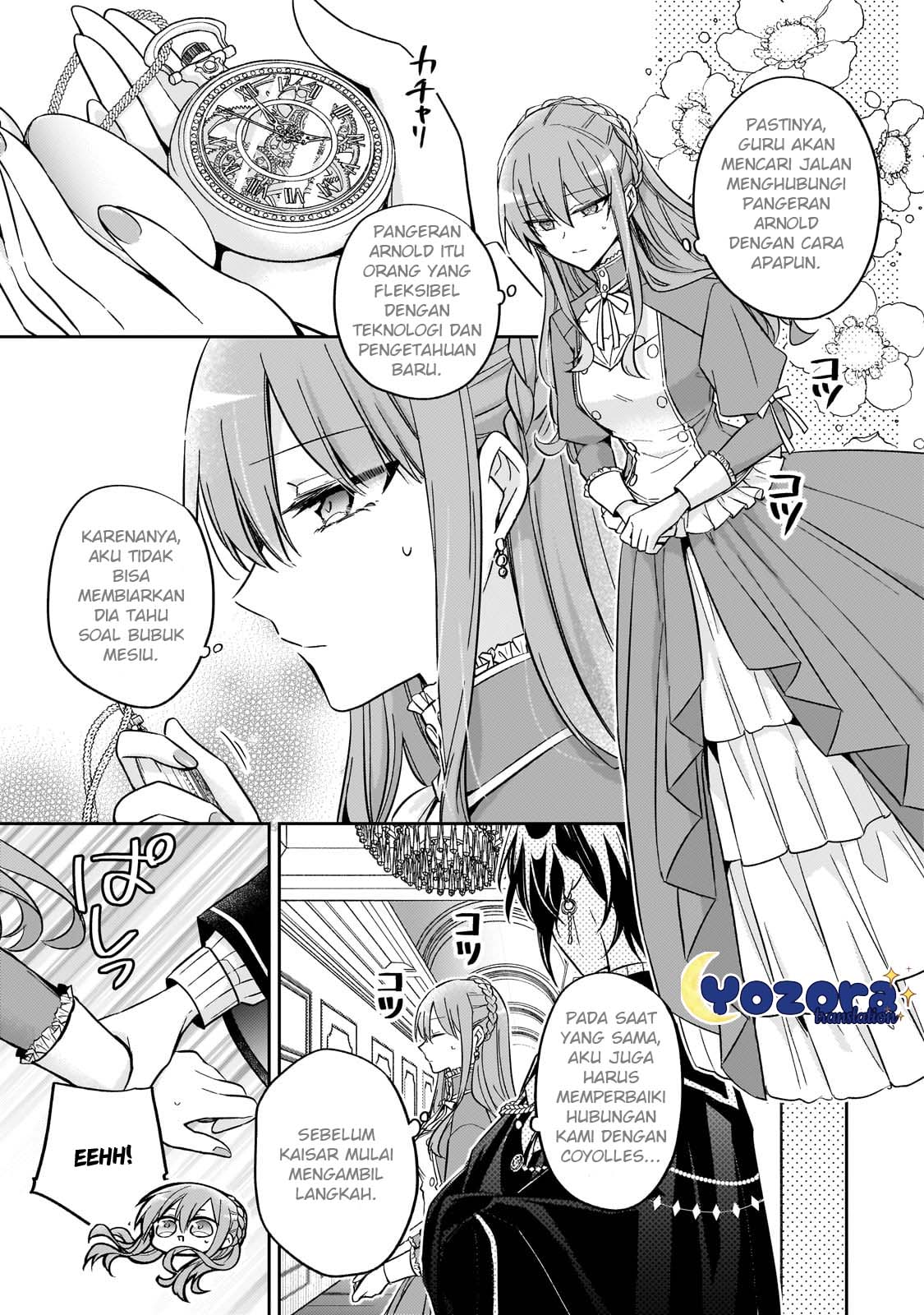Loop 7-kaime no Akuyaku Reijou wa, Moto Tekikoku de Jiyuu Kimama na Hanayome Seikatsu wo Mankitsu suru Chapter 25 - halaman 12