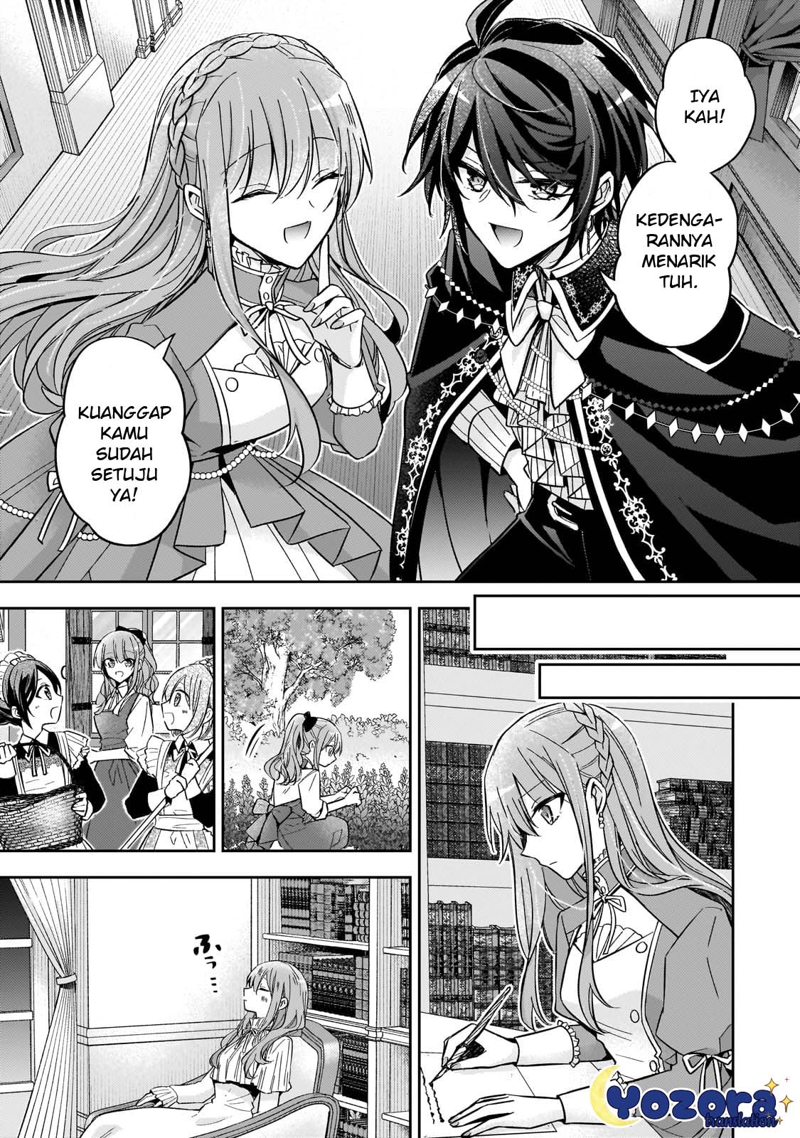 Loop 7-kaime no Akuyaku Reijou wa, Moto Tekikoku de Jiyuu Kimama na Hanayome Seikatsu wo Mankitsu suru Chapter 25 - halaman 18