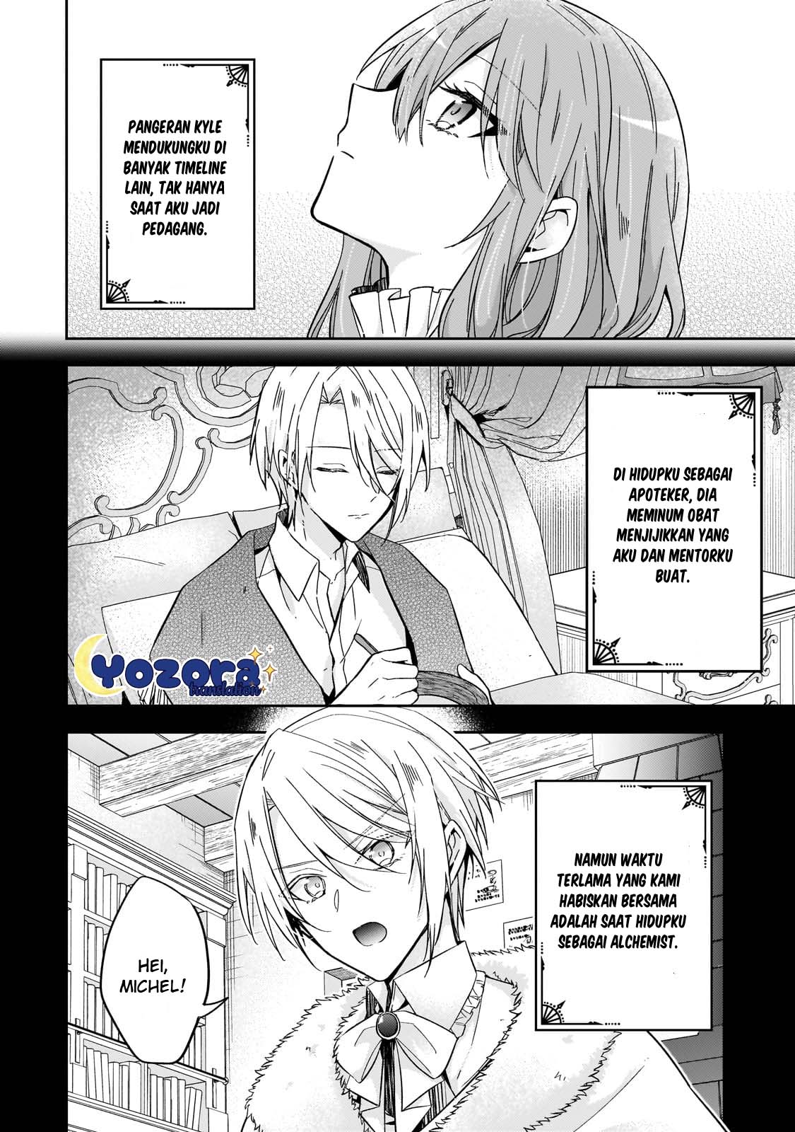 Loop 7-kaime no Akuyaku Reijou wa, Moto Tekikoku de Jiyuu Kimama na Hanayome Seikatsu wo Mankitsu suru Chapter 25 - halaman 19