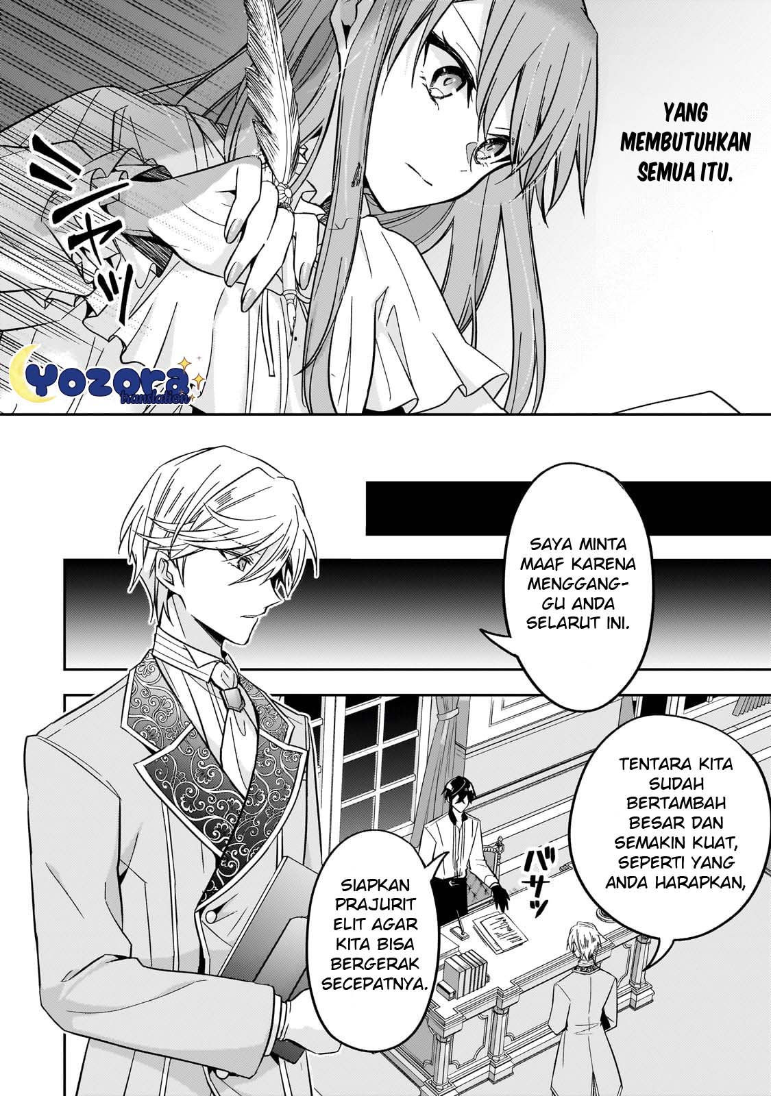Loop 7-kaime no Akuyaku Reijou wa, Moto Tekikoku de Jiyuu Kimama na Hanayome Seikatsu wo Mankitsu suru Chapter 26 - halaman 25
