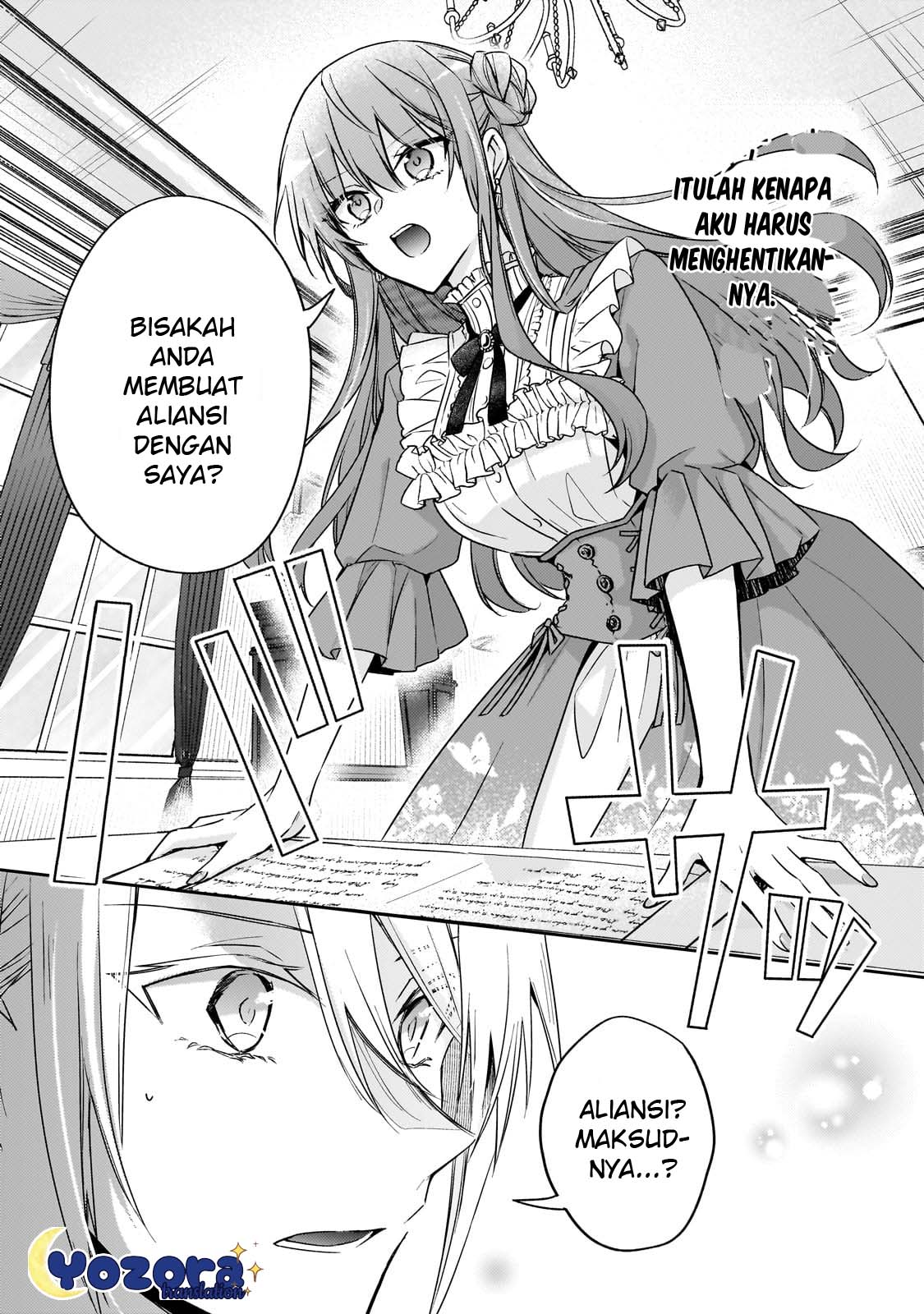 Loop 7-kaime no Akuyaku Reijou wa, Moto Tekikoku de Jiyuu Kimama na Hanayome Seikatsu wo Mankitsu suru Chapter 26 - halaman 33