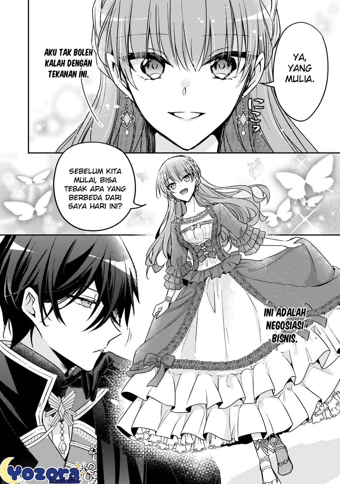 Loop 7-kaime no Akuyaku Reijou wa, Moto Tekikoku de Jiyuu Kimama na Hanayome Seikatsu wo Mankitsu suru Chapter 27 - halaman 17