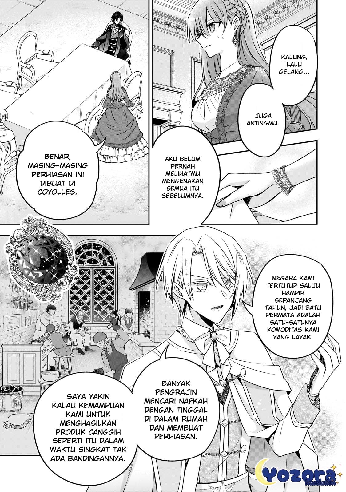 Loop 7-kaime no Akuyaku Reijou wa, Moto Tekikoku de Jiyuu Kimama na Hanayome Seikatsu wo Mankitsu suru Chapter 27 - halaman 18
