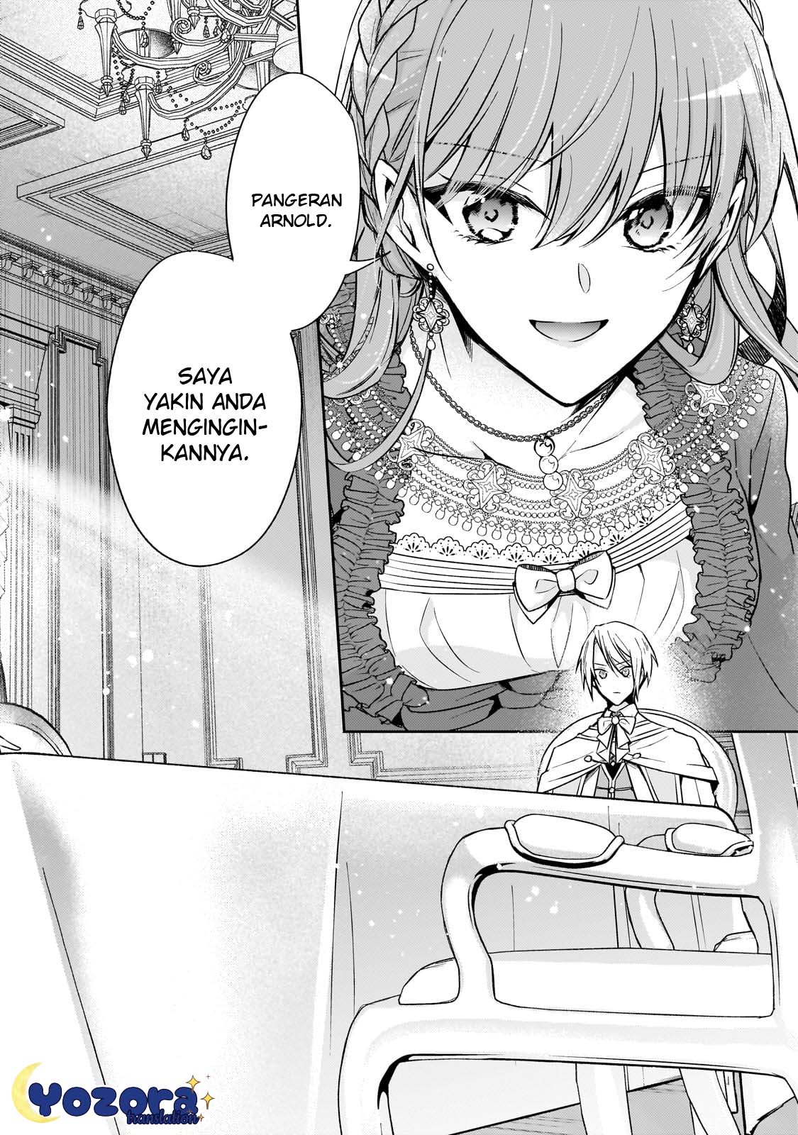 Loop 7-kaime no Akuyaku Reijou wa, Moto Tekikoku de Jiyuu Kimama na Hanayome Seikatsu wo Mankitsu suru Chapter 27 - halaman 25