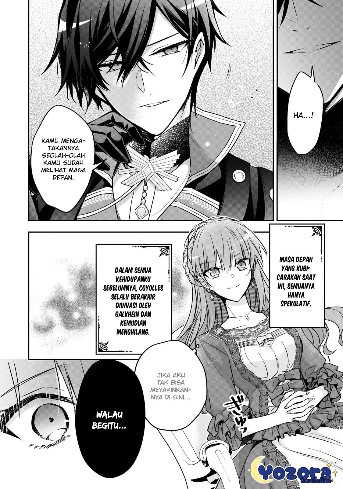 Loop 7-kaime no Akuyaku Reijou wa, Moto Tekikoku de Jiyuu Kimama na Hanayome Seikatsu wo Mankitsu suru Chapter 27 - halaman 27