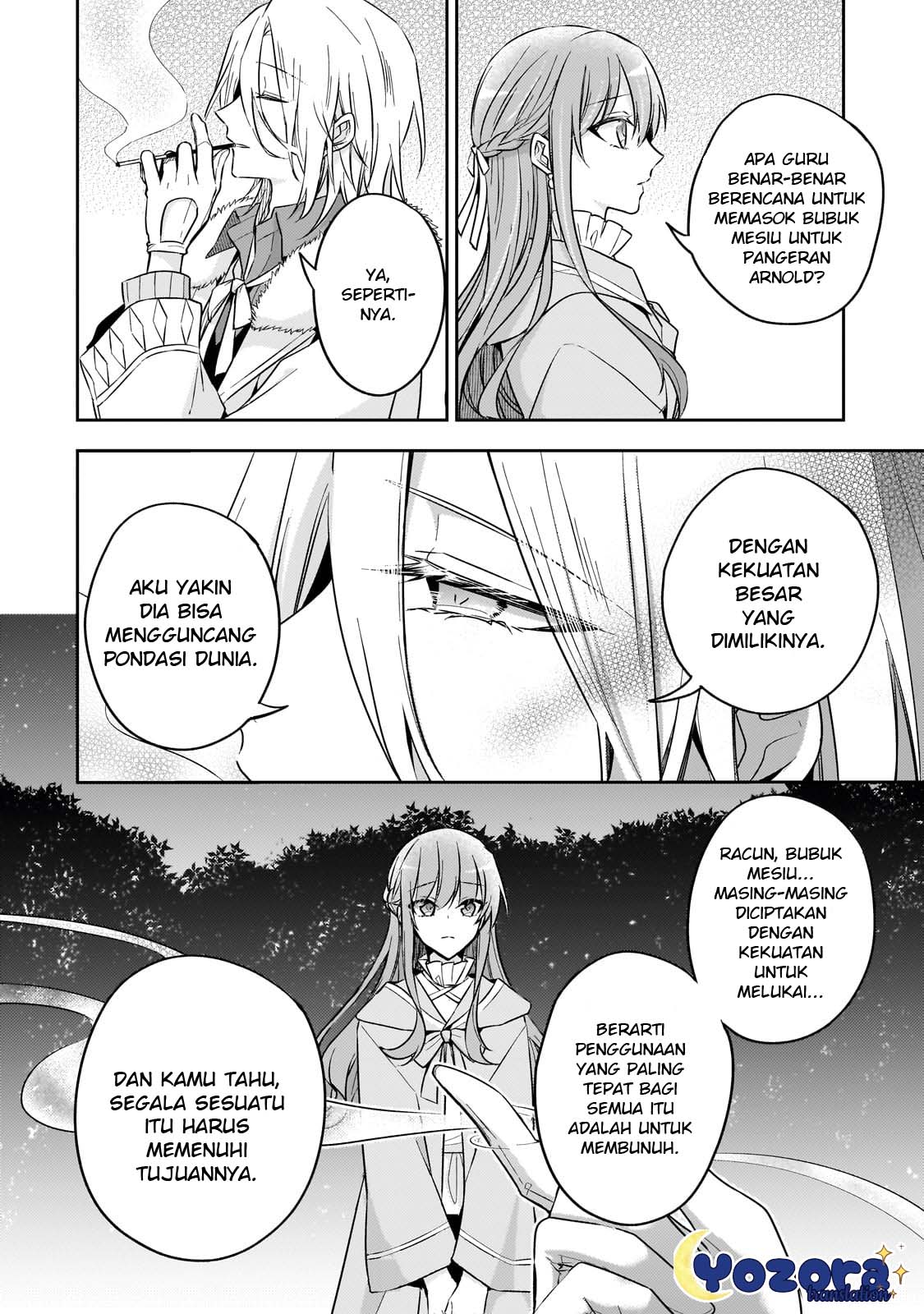 Loop 7-kaime no Akuyaku Reijou wa, Moto Tekikoku de Jiyuu Kimama na Hanayome Seikatsu wo Mankitsu suru Chapter 27 - halaman 9