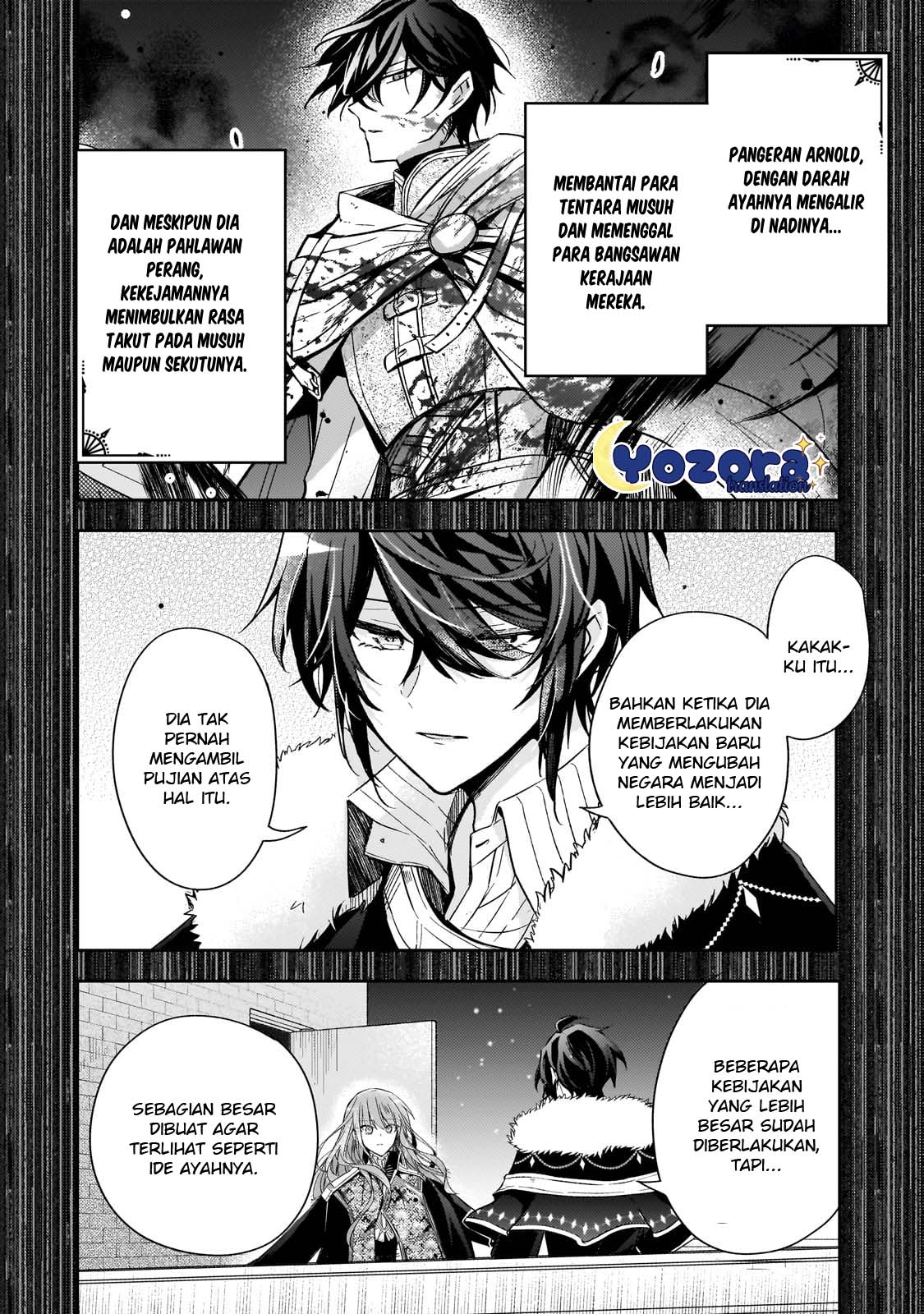 Loop 7-kaime no Akuyaku Reijou wa, Moto Tekikoku de Jiyuu Kimama na Hanayome Seikatsu wo Mankitsu suru Chapter 28 - halaman 3