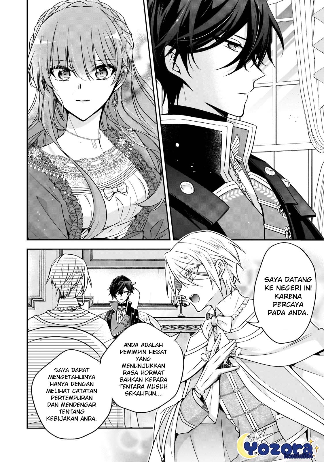 Loop 7-kaime no Akuyaku Reijou wa, Moto Tekikoku de Jiyuu Kimama na Hanayome Seikatsu wo Mankitsu suru Chapter 28 - halaman 9