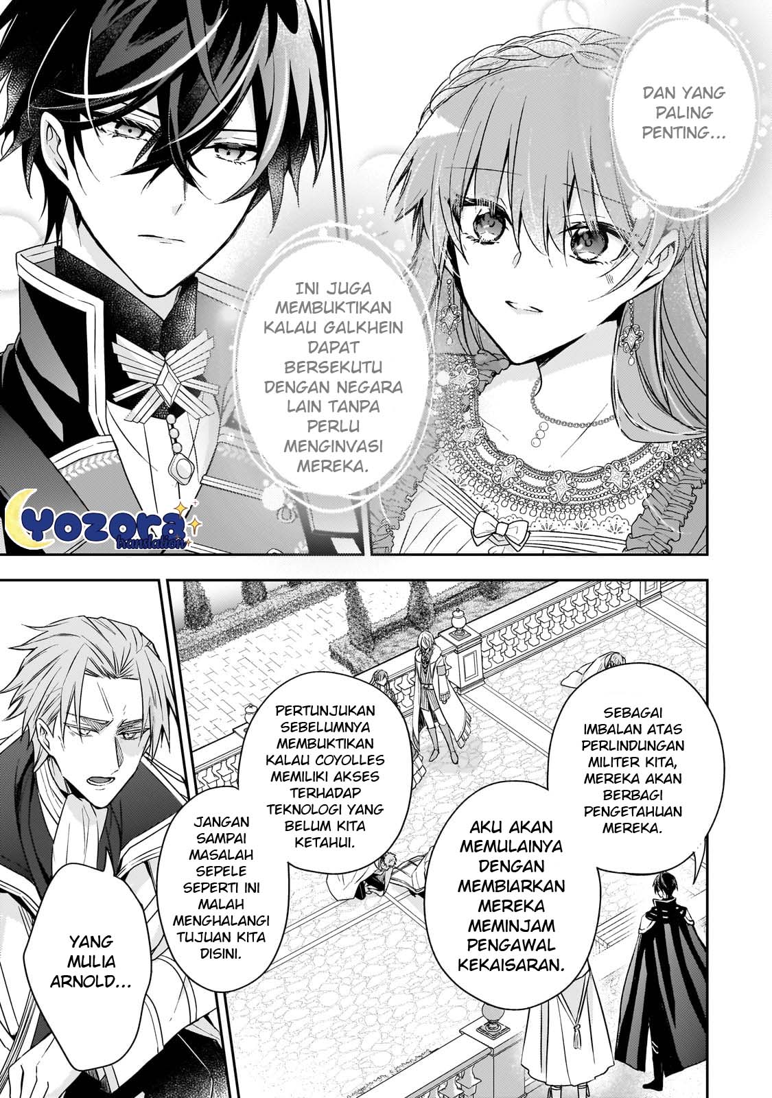 Loop 7-kaime no Akuyaku Reijou wa, Moto Tekikoku de Jiyuu Kimama na Hanayome Seikatsu wo Mankitsu suru Chapter 30 - halaman 12