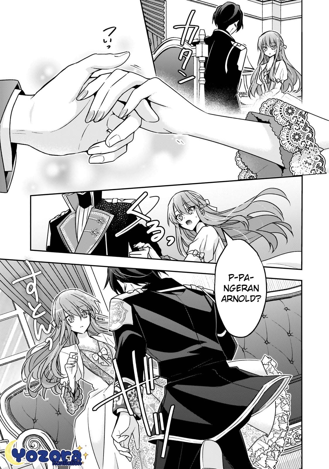 Loop 7-kaime no Akuyaku Reijou wa, Moto Tekikoku de Jiyuu Kimama na Hanayome Seikatsu wo Mankitsu suru Chapter 31 - halaman 12