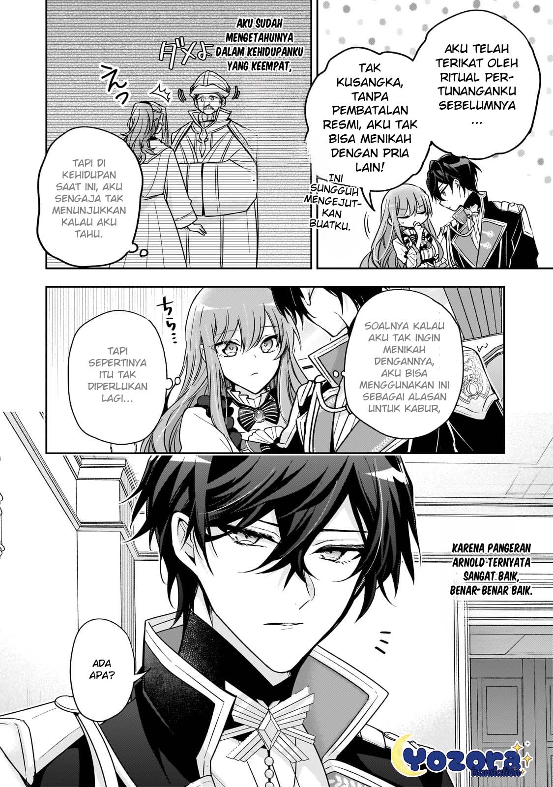 Loop 7-kaime no Akuyaku Reijou wa, Moto Tekikoku de Jiyuu Kimama na Hanayome Seikatsu wo Mankitsu suru Chapter 32 - halaman 11