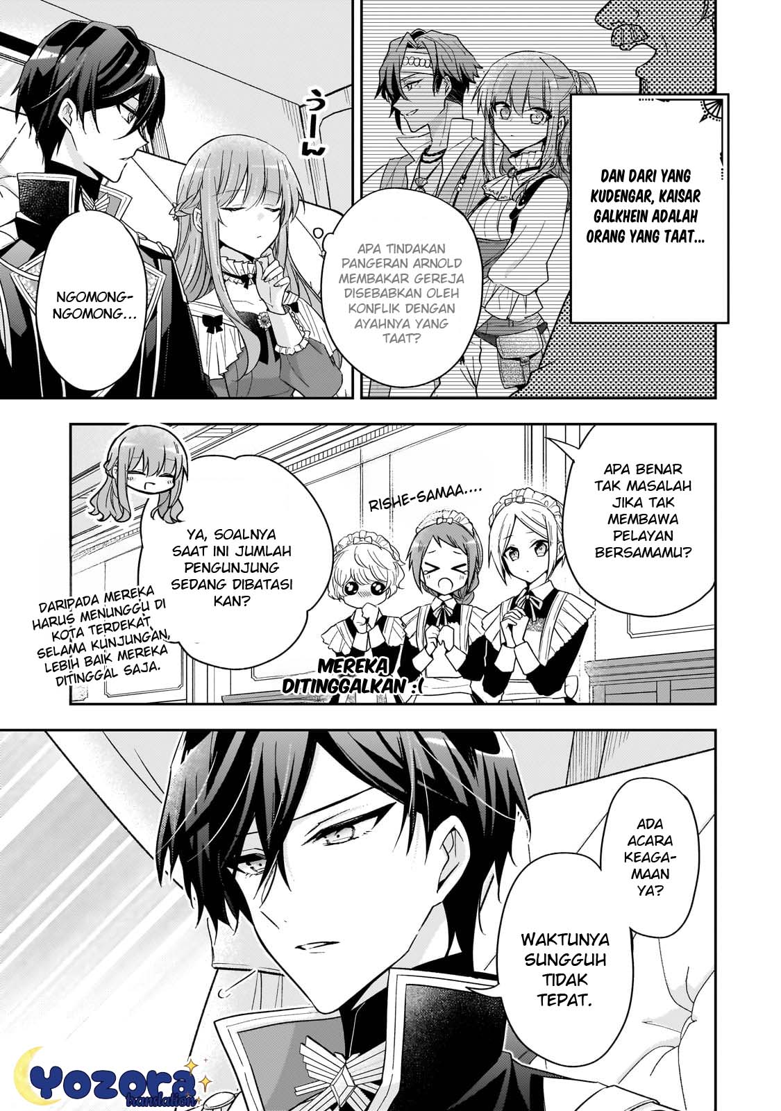 Loop 7-kaime no Akuyaku Reijou wa, Moto Tekikoku de Jiyuu Kimama na Hanayome Seikatsu wo Mankitsu suru Chapter 32 - halaman 20