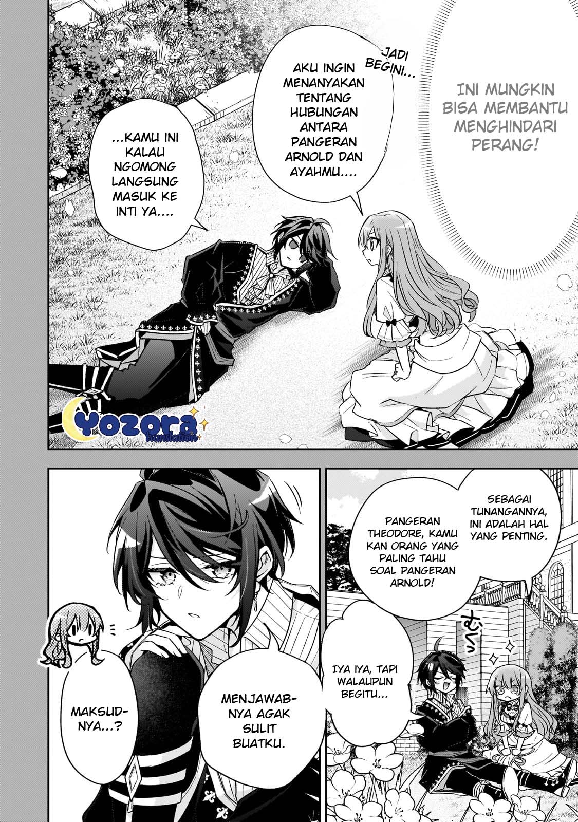 Loop 7-kaime no Akuyaku Reijou wa, Moto Tekikoku de Jiyuu Kimama na Hanayome Seikatsu wo Mankitsu suru Chapter 32 - halaman 3