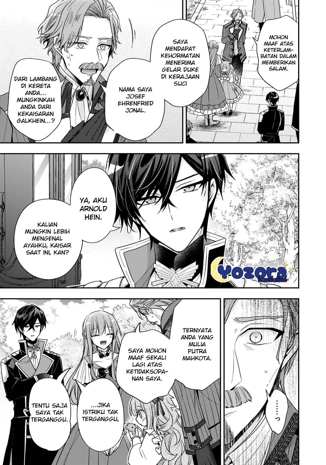 Loop 7-kaime no Akuyaku Reijou wa, Moto Tekikoku de Jiyuu Kimama na Hanayome Seikatsu wo Mankitsu suru Chapter 33 - halaman 10