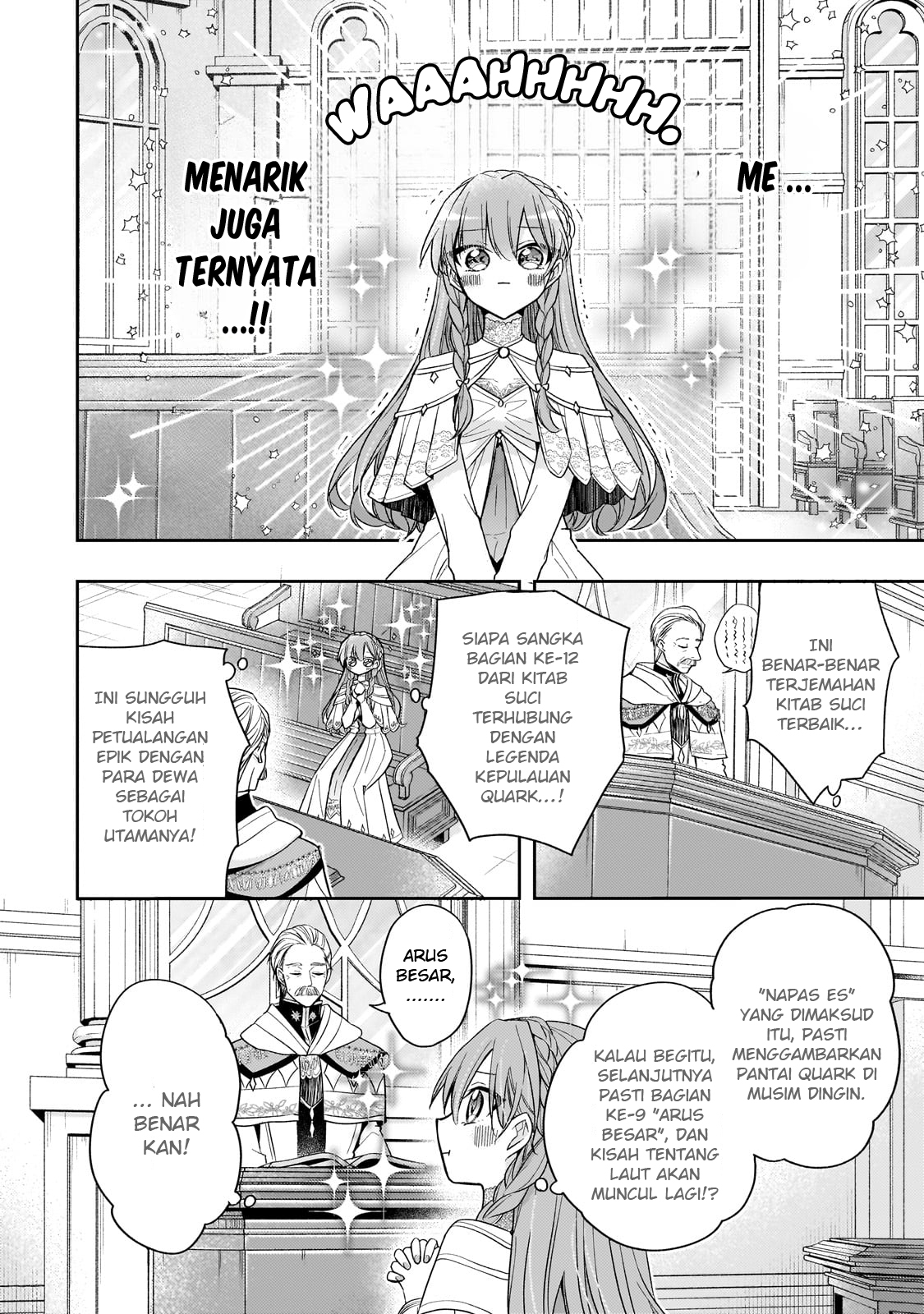 Loop 7-kaime no Akuyaku Reijou wa, Moto Tekikoku de Jiyuu Kimama na Hanayome Seikatsu wo Mankitsu suru Chapter 34 - halaman 15