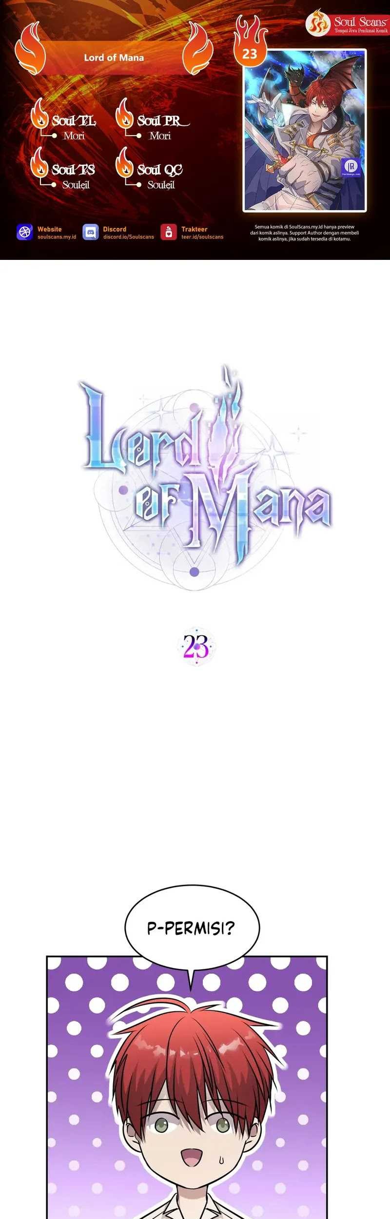 Lord of Mana Chapter 23 - halaman 1