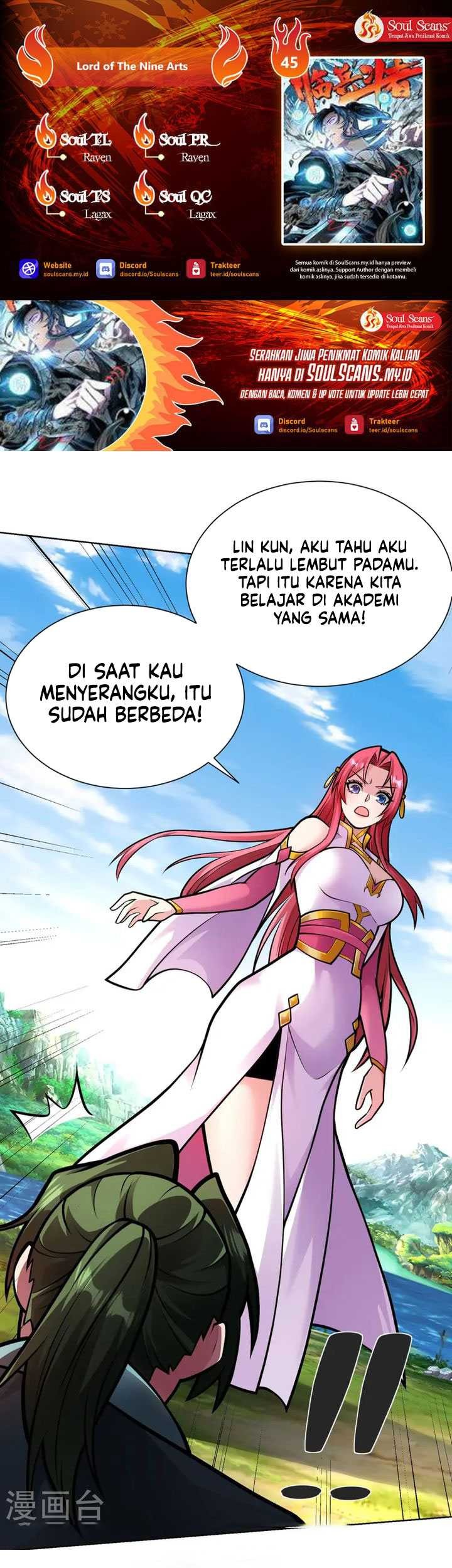Lord of Nine Arts Chapter 45 - halaman 1