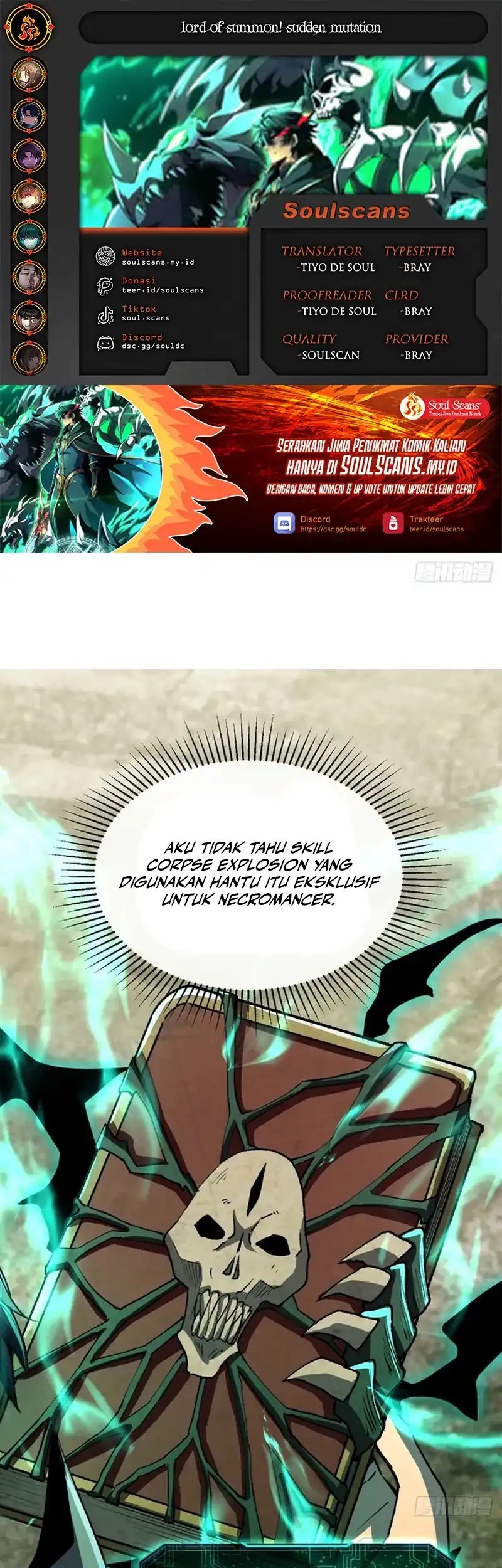 Lord of Summons! Sudden Mutation Chapter 31 - halaman 1