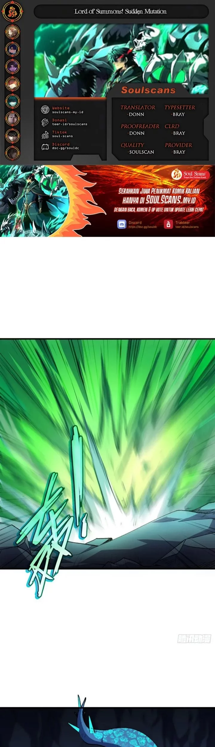 Lord of Summons! Sudden Mutation Chapter 37 - halaman 1