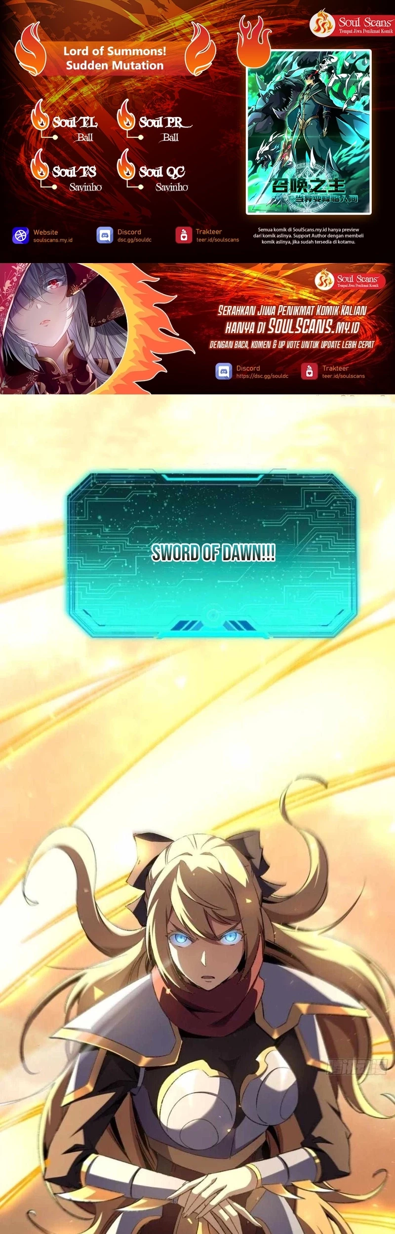 Lord of Summons! Sudden Mutation Chapter 44 - halaman 1