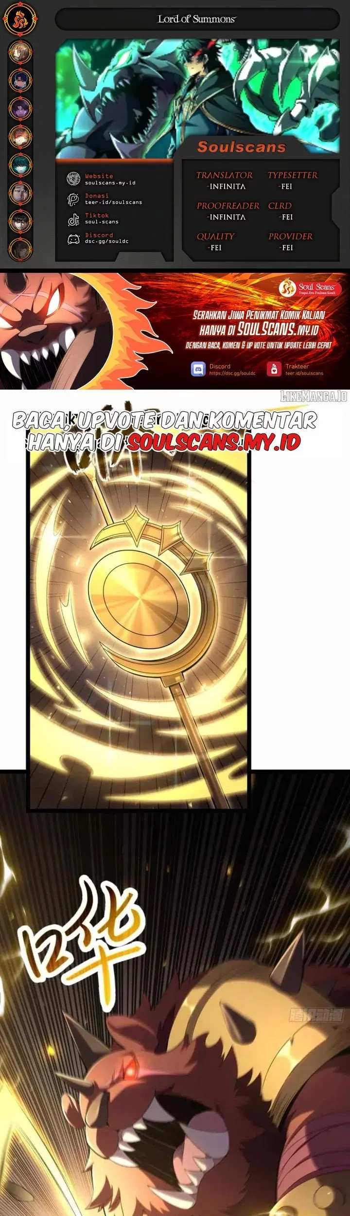 Lord of Summons! Sudden Mutation Chapter 46 - halaman 1