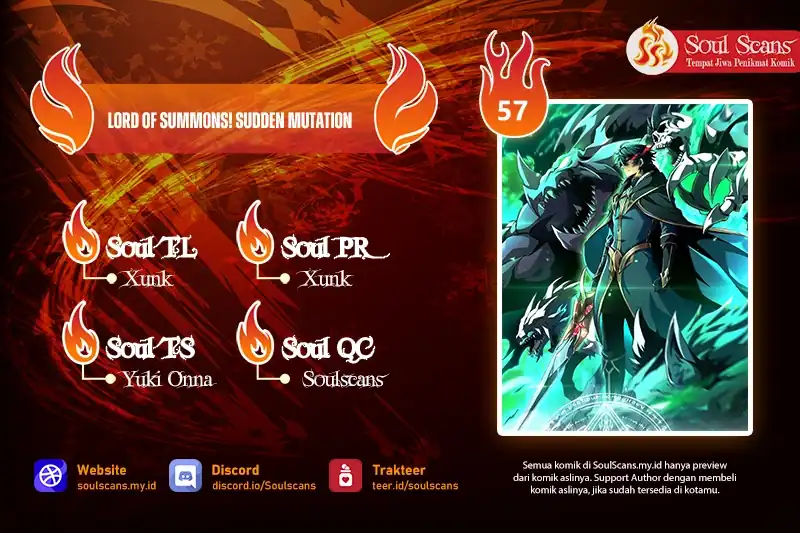 Lord of Summons! Sudden Mutation Chapter 57 - halaman 1