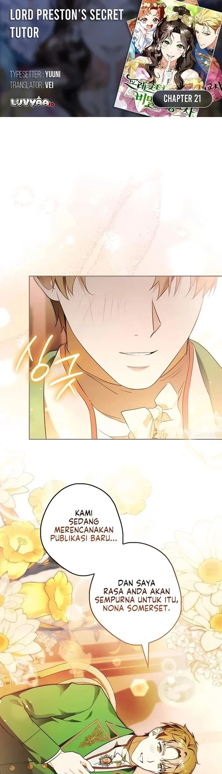 Lord Preston’s Secret Tutor Chapter 21 - halaman 1