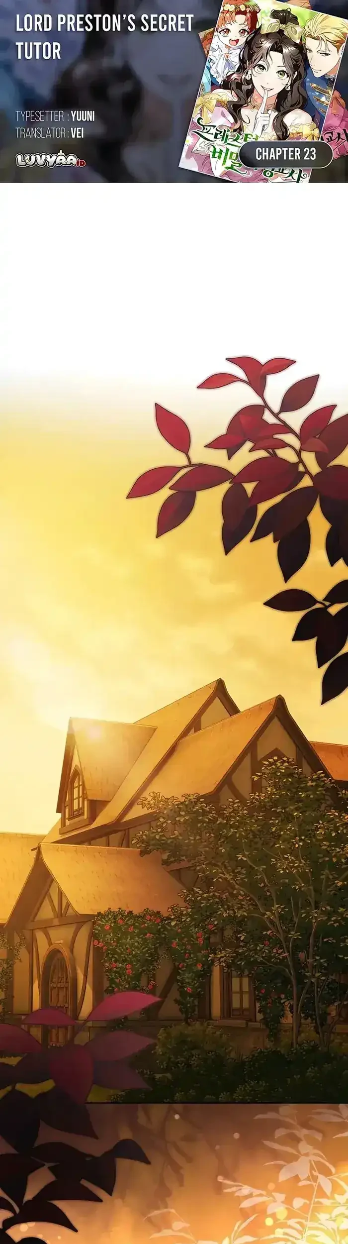 Lord Preston’s Secret Tutor Chapter 23 - halaman 1