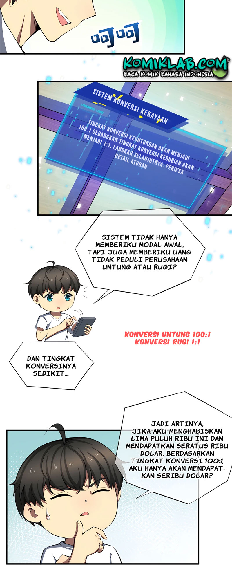 Losing Money to Be a Tycoon Chapter 1 - halaman 19