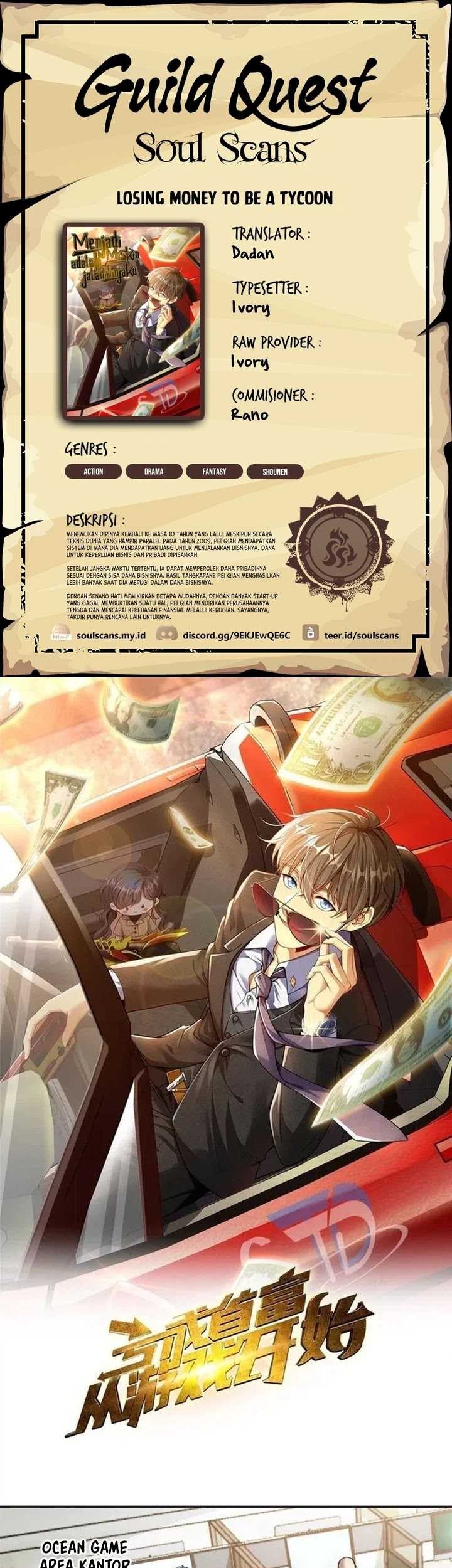 Losing Money to Be a Tycoon Chapter 129 - halaman 1