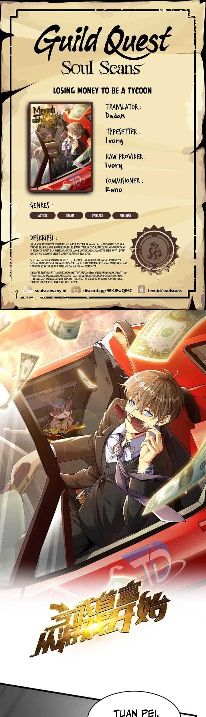 Losing Money to Be a Tycoon Chapter 130 - halaman 1
