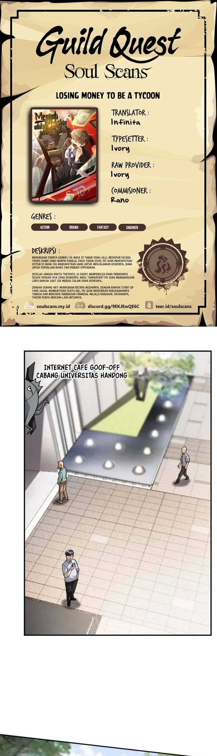 Losing Money to Be a Tycoon Chapter 132 - halaman 1